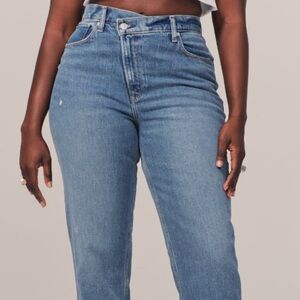 Abercrombie & Fitch The Dad High Rise Jeans Curve Love Size 16